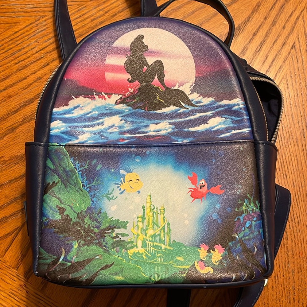 Little mermaid loungefly backpack